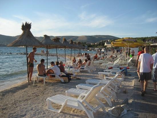Апартаменти Cozy Place On The Beach Трогір Екстер'єр фото
